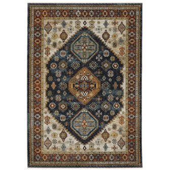 Traditional Persian Rug, Rectangle,  8X11, Cut Pile