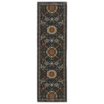 Traditional Persian Rug, Runner,  2X8, Cut Pile