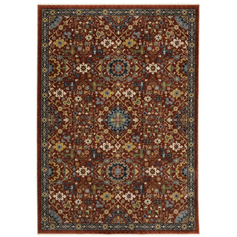 Traditional Persian Rug, Rectangle,  8X11, Cut Pile