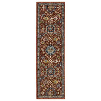 Traditional Persian Rug, Runner,  2X8, Cut Pile