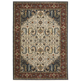 Traditional Persian Rug, Rectangle,  7X10, Cut Pile