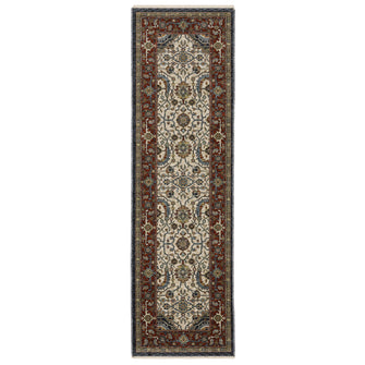 Traditional Persian Rug, Runner,  2X8, Cut Pile