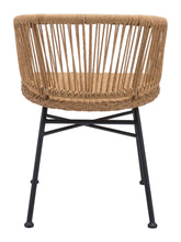 2 x Zaragoza Dining Chair In A Natural Finish , Ships In 24 Hours