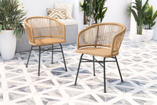 2 x Zaragoza Dining Chair In A Natural Finish , Ships In 24 Hours
