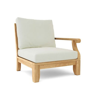 Handsome 11-Piece Sectional in Teak, Radiates Quality At First Glance, Tailored Design Reflects Your Character.