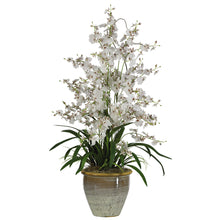 32" Artificial Triple Dancing Lady Arrangement w/Planter - Low Maintenance, Life-Like & Vibrant Silk Flowers For Busy People.