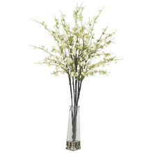 38" Artificial Cherry Blossoms Arrangement w/Vase - Low Maintenance, Life-Like & Vibrant Silk Flowers For Busy People.