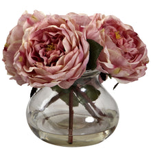 8" Artificial Rose Arrangement w/Vase - Low Maintenance, Life-Like & Vibrant Silk Flowers For Busy People.