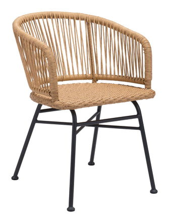 2 x Zaragoza Dining Chair In A Natural Finish , Ships In 24 Hours