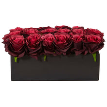 6" Artificial Roses in w/Planter - Low Maintenance, Life-Like & Vibrant Silk Flowers For Busy People.