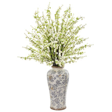37" Artificial Cherry Blossom Arrangement in Decorative Vase - Low Maintenance, Life-Like & Vibrant Silk Flowers For Busy People.
