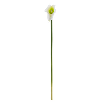 19.5" Artificial Calla Lily Flower (Set of 12) - Low Maintenance, Life-Like & Vibrant Silk Flowers For Busy People.