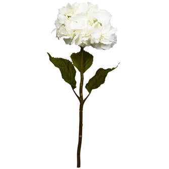 28" Artificial Hydrangea Flower (Set of 3) - Low Maintenance, Life-Like & Vibrant Silk Flowers For Busy People.