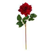 20" Artificial Rose (Set of 6) - Low Maintenance, Life-Like & Vibrant Silk Flowers For Busy People.
