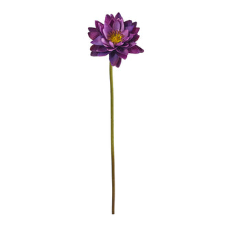 28" Artificial Lotus Flower (Set of 4) - Low Maintenance, Life-Like & Vibrant Silk Flowers For Busy People.