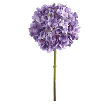 19" Artificial Hydrangea Flower (Set of 3) - Low Maintenance, Life-Like & Vibrant Silk Flowers For Busy People.
