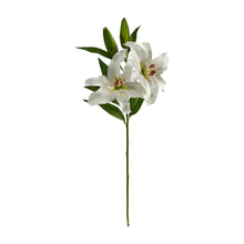 31" Artificial Ruburn Lily Flower (Set of 2) - Low Maintenance, Life-Like & Vibrant Silk Flowers For Busy People.