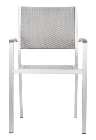 2 x Metropolitan Outdoor Dining Chairs - Ships In 24 HRS & Arrives Fully Assembled.