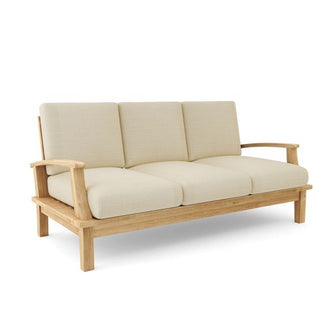 Majestic 5-Piece Sofa Set in Teak Turns Your Patio Into a Regal Alcove, A Fusion of Comfort & Noble Design.
