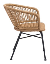 2 x Zaragoza Dining Chair In A Natural Finish , Ships In 24 Hours