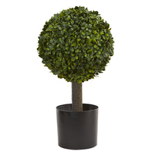 21" Artificial Boxwood Ball Topiary Tree - Low Maintenance, Life-Like & Vibrant Silk Trees For Busy People.