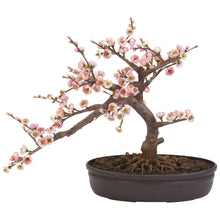 15" Artificial Cherry Blossom Bonsai Silk Tree - Low Maintenance, Life-Like & Vibrant Silk Trees For Busy People.