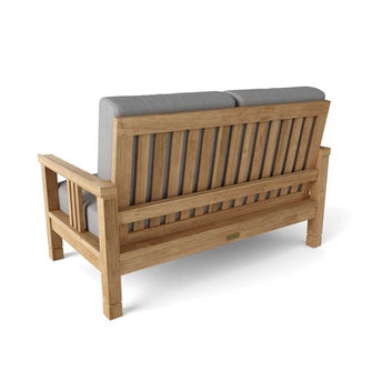Memorable 5-Piece Love Seat Set in Teak, A Fusion of Comfort & Aesthetics, Deep Seats Rests The Mind & Body.