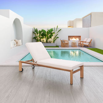 Cozumel Sun Lounger, Finished In Weather Resistant Powder Coated Aluminium, Ships In 24 HRS & Includes Cushions.