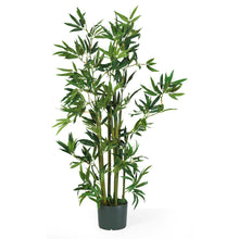 4' Artificial Bamboo Silk Plant - Low Maintenance, Life-Like & Vibrant Silk Plants For Busy People.