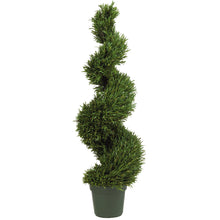 4' Artificial Rosemary Spiral Silk Tree (Indoor/Outdoor) - Low Maintenance, Life-Like & Vibrant Silk Trees For Busy People.