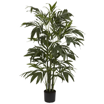 4' Artificial Bamboo Palm Silk Tree - Low Maintenance, Life-Like & Vibrant Silk Trees For Busy People.