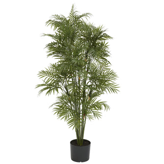 4' Artificial Plastic Parlour Palm Tree - Low Maintenance, Life-Like & Vibrant Silk Trees For Busy People.