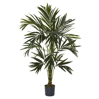 6' Artificial Kentia Silk Tree - Low Maintenance, Life-Like & Vibrant Silk Trees For Busy People.