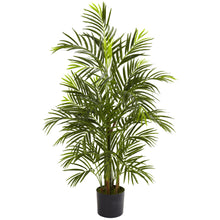 3.5' Artificial Areca Palm UV Resistant (Indoor/Outdoor) - Low Maintenance, Life-Like & Vibrant Silk Trees For Busy People.