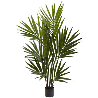 4' Artificial Kentia Palm Silk Tree - Low Maintenance, Life-Like & Vibrant Silk Trees For Busy People.