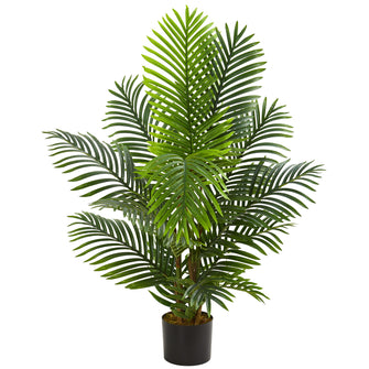 4' Artificial Paradise Palm Tree - Low Maintenance, Life-Like & Vibrant Silk Trees For Busy People.