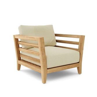 Prominent 4-Piece Sofa Set in Teak, Modern Classic Design Creates An Aesthetic Patio That'll Impress Your Friends & Family.