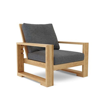 Deep Seat Capistrano Arm-Chair Masterfully Crafted In Teak, Rests The Mind & Body, From Designer Sketches To Your Patio (Or Living Room).
