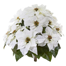 24" Artificial Poinsettia Plant (Set of 2) -Low Maintenance, Life-Like & Vibrant Silk Flowers For Busy People.