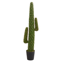 4.5' Artificial Cactus Plant - Low Maintenance, Life-Like & Vibrant Silk Plants For Busy People.