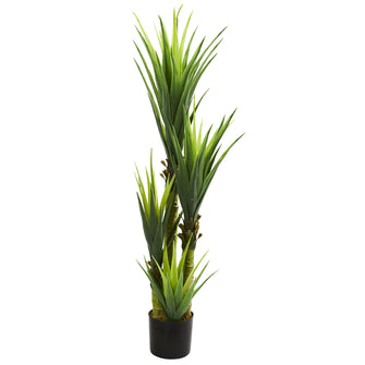 4.5' Dracaena Plant - Low Maintenance, Life-Like & Vibrant Silk Plants For Busy People.