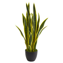 26" Artificial Sansevieria Plant - Low Maintenance, Life-Like & Vibrant Silk Plants For Busy People.