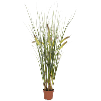 30" Artificial Grass w/Planter - Low Maintenance, Life-Like & Vibrant Silk Plants For Busy People.