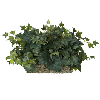 14" Artificial Ivy Set on Foam Sheet - Low Maintenance, Life-Like & Vibrant Silk Plants For Busy People.