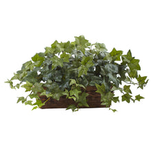 12.5" Artificial Puff Ivy w/Ledge Basket - Low Maintenance, Life-Like & Vibrant Silk Plants For Busy People.