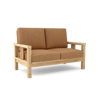 Memorable 5-Piece Love Seat Set in Teak, A Fusion of Comfort & Aesthetics, Deep Seats Rests The Mind & Body.
