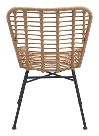2 x Lorena Dining Chairs - Ships In 24 HRS, An Aesthetic Addition To Your Patio.
