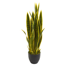 33" Artificial Sansevieria Plant - Low Maintenance, Life-Like & Vibrant Silk Plants For Busy People.