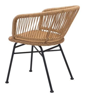 2 x Zaragoza Dining Chair In A Natural Finish , Ships In 24 Hours