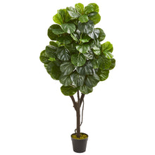 5' Artificial Fiddle Leaf Fig Tree - Low Maintenance, Life-Like & Vibrant Silk Trees For Busy People.